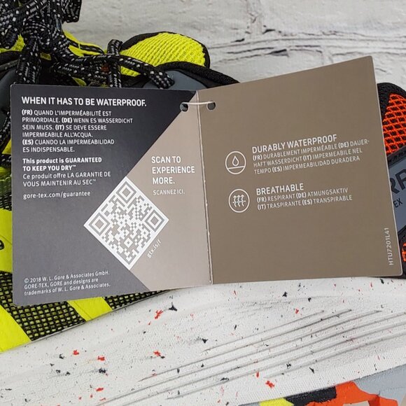 MERRELL 'NOVA 3 GORE-TEX' WEATHER/WATERPROOF TRAIL RUNNING REFLECTIVE SHOES - Picture 11 of 16